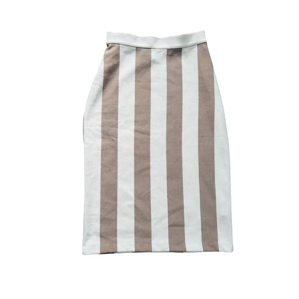 Club Monaco Striped Pencil Skirt Size XS